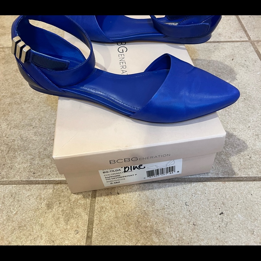 BCBG Generation Blue Flats